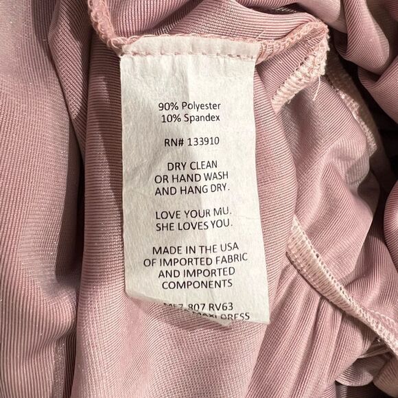 Show Me Your Mumu Aurora Pink Velvet Empire Waist Maxi Dress Women’s XS - Picture 2 of 5